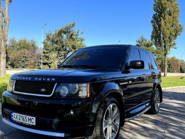 Чорний Ленд Ровер Range Rover Sport, об'ємом двигуна 5 л та пробігом 143 тис. км за 26800 $, фото 6 на Automoto.ua