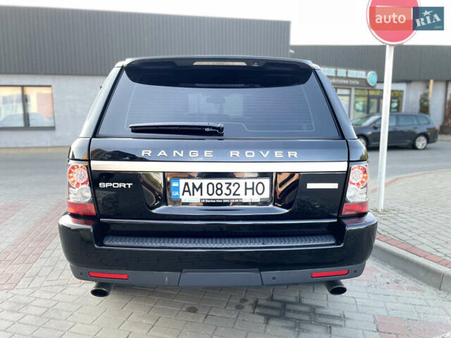 Чорний Ленд Ровер Range Rover Sport, об'ємом двигуна 5 л та пробігом 213 тис. км за 13800 $, фото 3 на Automoto.ua