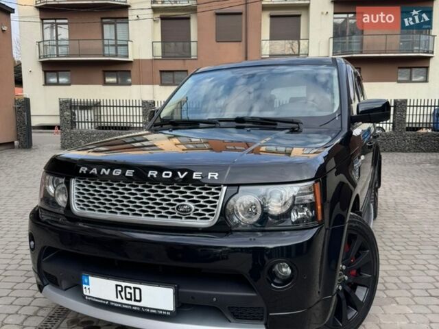 Чорний Ленд Ровер Range Rover Sport, об'ємом двигуна 5 л та пробігом 140 тис. км за 13899 $, фото 6 на Automoto.ua