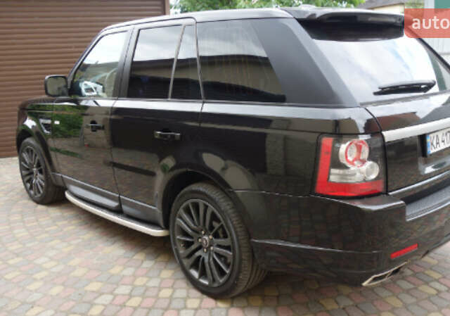 Черный Ленд Ровер Рендж Ровер Спорт, объемом двигателя 5 л и пробегом 119 тыс. км за 18500 $, фото 3 на Automoto.ua