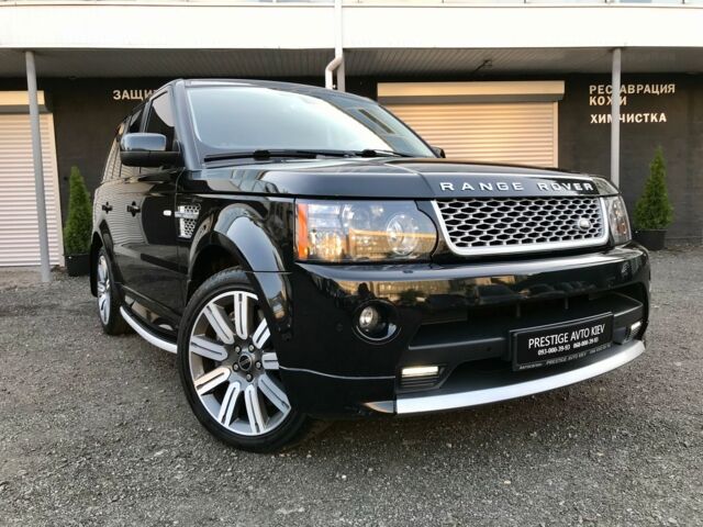 Чорний Ленд Ровер Range Rover Sport, об'ємом двигуна 5 л та пробігом 100 тис. км за 31500 $, фото 17 на Automoto.ua