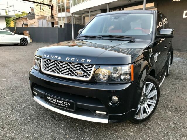 Чорний Ленд Ровер Range Rover Sport, об'ємом двигуна 5 л та пробігом 100 тис. км за 31500 $, фото 14 на Automoto.ua