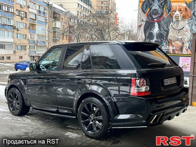 Чорний Ленд Ровер Range Rover Sport, об'ємом двигуна 5 л та пробігом 193 тис. км за 14800 $, фото 2 на Automoto.ua