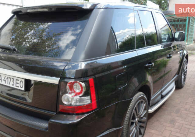Черный Ленд Ровер Рендж Ровер Спорт, объемом двигателя 5 л и пробегом 119 тыс. км за 18500 $, фото 4 на Automoto.ua