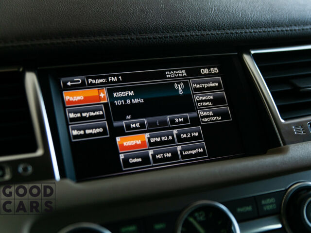 Чорний Ленд Ровер Range Rover Sport, об'ємом двигуна 3 л та пробігом 87 тис. км за 37500 $, фото 39 на Automoto.ua