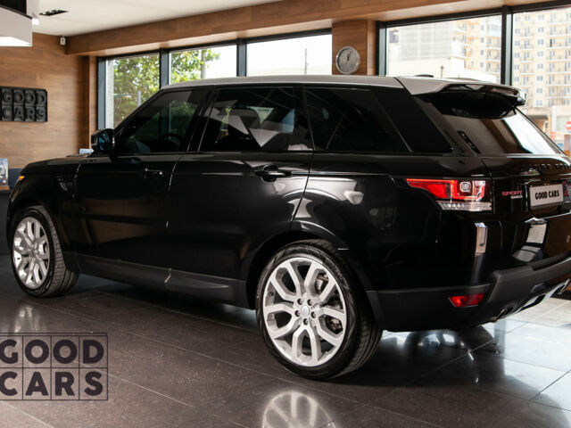 Чорний Ленд Ровер Range Rover Sport, об'ємом двигуна 3 л та пробігом 74 тис. км за 43500 $, фото 4 на Automoto.ua