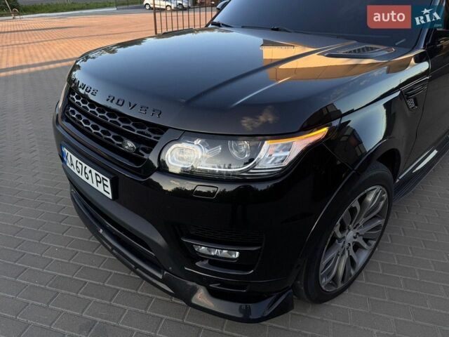 Чорний Ленд Ровер Range Rover Sport, об'ємом двигуна 5 л та пробігом 206 тис. км за 24900 $, фото 12 на Automoto.ua