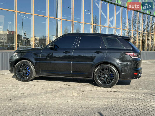 Черный Ленд Ровер Рендж Ровер Спорт, объемом двигателя 3 л и пробегом 189 тыс. км за 24900 $, фото 8 на Automoto.ua