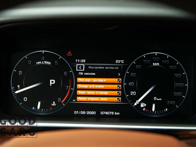 Чорний Ленд Ровер Range Rover Sport, об'ємом двигуна 3 л та пробігом 74 тис. км за 43500 $, фото 48 на Automoto.ua