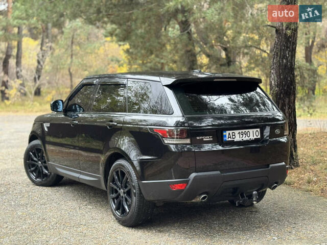 Черный Ленд Ровер Рендж Ровер Спорт, объемом двигателя 2.99 л и пробегом 218 тыс. км за 23900 $, фото 3 на Automoto.ua