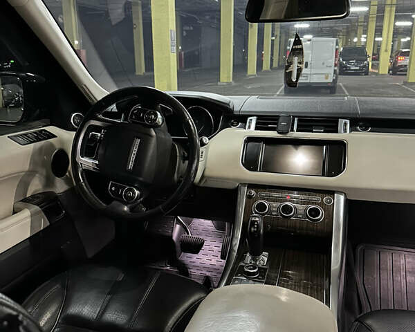 Чорний Ленд Ровер Range Rover Sport, об'ємом двигуна 3 л та пробігом 145 тис. км за 23500 $, фото 27 на Automoto.ua