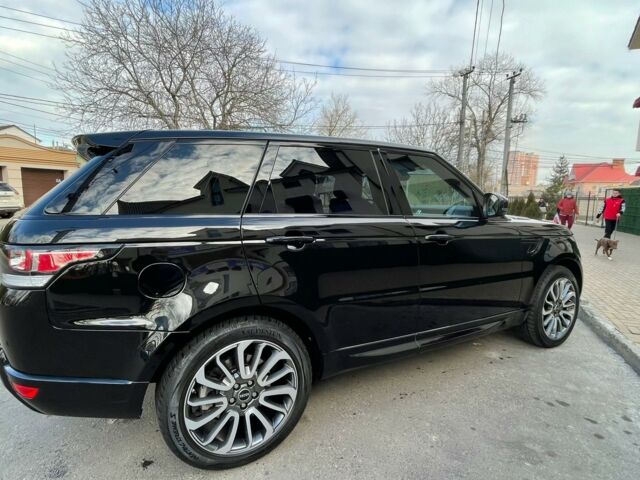 Чорний Ленд Ровер Range Rover Sport, об'ємом двигуна 3 л та пробігом 95 тис. км за 37000 $, фото 5 на Automoto.ua