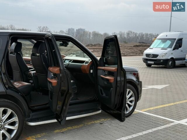 Чорний Ленд Ровер Range Rover Sport, об'ємом двигуна 3 л та пробігом 245 тис. км за 15800 $, фото 6 на Automoto.ua