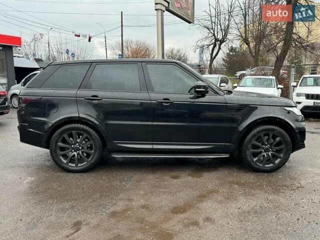 Черный Ленд Ровер Рендж Ровер Спорт, объемом двигателя 3 л и пробегом 222 тыс. км за 32990 $, фото 4 на Automoto.ua