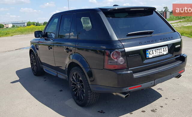 Чорний Ленд Ровер Range Rover Sport, об'ємом двигуна 5 л та пробігом 180 тис. км за 21900 $, фото 1 на Automoto.ua