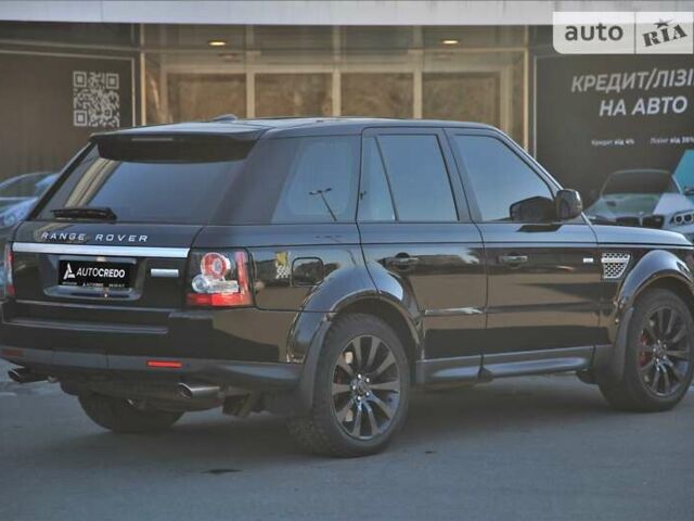 Чорний Ленд Ровер Range Rover Sport, об'ємом двигуна 5 л та пробігом 105 тис. км за 25700 $, фото 2 на Automoto.ua