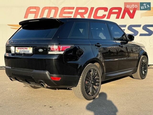 Чорний Ленд Ровер Range Rover Sport, об'ємом двигуна 5 л та пробігом 197 тис. км за 24990 $, фото 6 на Automoto.ua