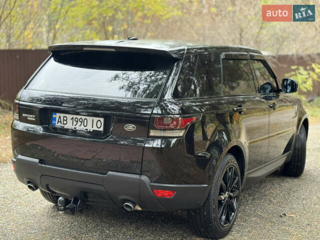 Черный Ленд Ровер Рендж Ровер Спорт, объемом двигателя 2.99 л и пробегом 218 тыс. км за 23900 $, фото 5 на Automoto.ua