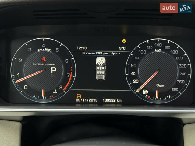 Черный Ленд Ровер Рендж Ровер Спорт, объемом двигателя 5 л и пробегом 139 тыс. км за 27899 $, фото 12 на Automoto.ua