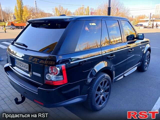 Чорний Ленд Ровер Range Rover Sport, об'ємом двигуна 3 л та пробігом 158 тис. км за 24500 $, фото 4 на Automoto.ua