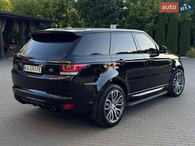 Чорний Ленд Ровер Range Rover Sport, об'ємом двигуна 5 л та пробігом 206 тис. км за 24900 $, фото 5 на Automoto.ua