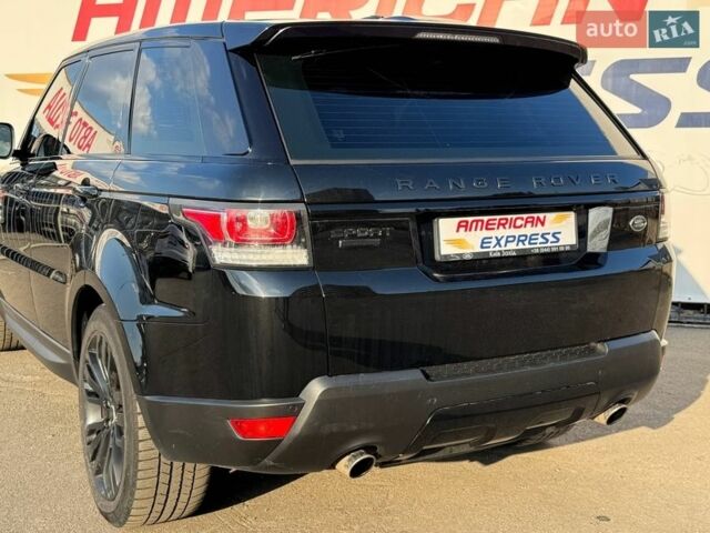 Чорний Ленд Ровер Range Rover Sport, об'ємом двигуна 5 л та пробігом 197 тис. км за 26990 $, фото 5 на Automoto.ua