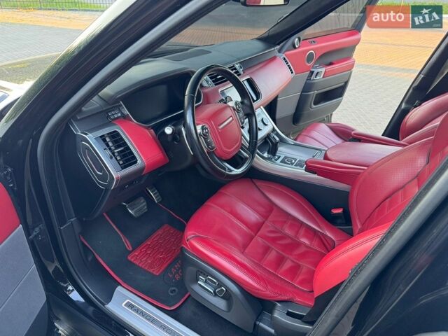 Чорний Ленд Ровер Range Rover Sport, об'ємом двигуна 5 л та пробігом 206 тис. км за 24900 $, фото 24 на Automoto.ua
