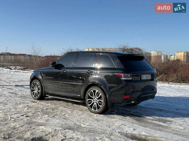 Чорний Ленд Ровер Range Rover Sport, об'ємом двигуна 5 л та пробігом 140 тис. км за 22300 $, фото 12 на Automoto.ua