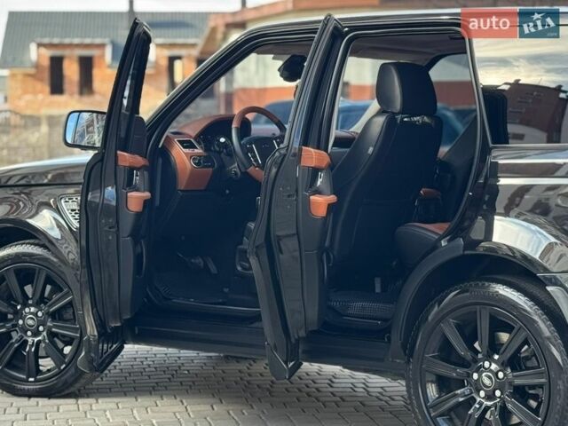 Чорний Ленд Ровер Range Rover Sport, об'ємом двигуна 3 л та пробігом 184 тис. км за 24950 $, фото 12 на Automoto.ua