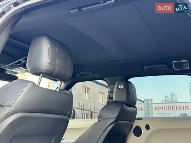 Чорний Ленд Ровер Range Rover Sport, об'ємом двигуна 5 л та пробігом 197 тис. км за 26990 $, фото 27 на Automoto.ua