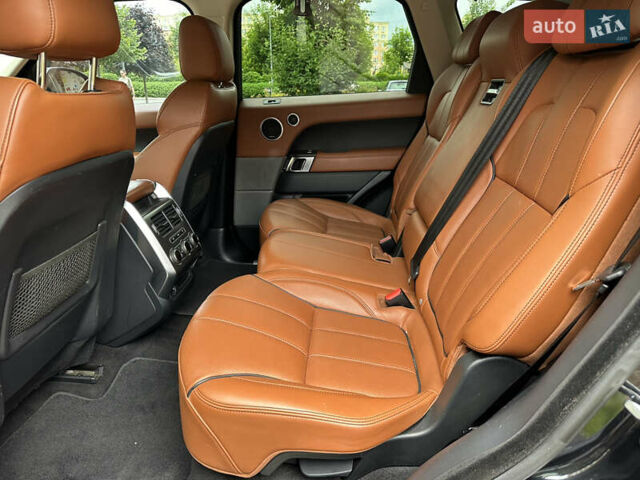 Черный Ленд Ровер Рендж Ровер Спорт, объемом двигателя 2.99 л и пробегом 209 тыс. км за 29500 $, фото 5 на Automoto.ua