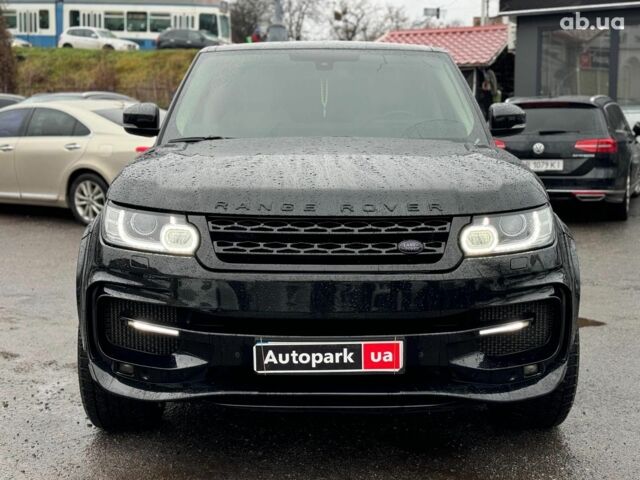 Черный Ленд Ровер Рендж Ровер Спорт, объемом двигателя 3 л и пробегом 222 тыс. км за 32990 $, фото 1 на Automoto.ua