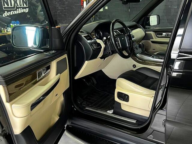 Чорний Ленд Ровер Range Rover Sport, об'ємом двигуна 3 л та пробігом 125 тис. км за 21500 $, фото 10 на Automoto.ua