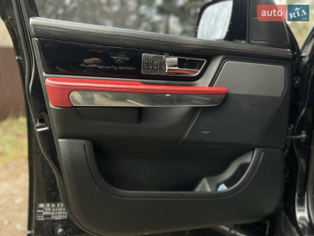 Черный Ленд Ровер Рендж Ровер Спорт, объемом двигателя 2.99 л и пробегом 190 тыс. км за 20800 $, фото 8 на Automoto.ua