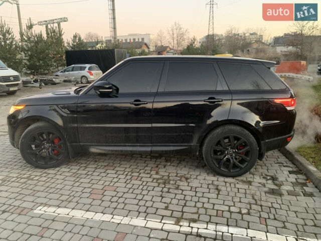 Чорний Ленд Ровер Range Rover Sport, об'ємом двигуна 5 л та пробігом 178 тис. км за 31000 $, фото 2 на Automoto.ua