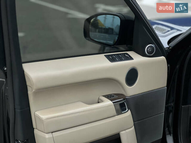 Черный Ленд Ровер Рендж Ровер Спорт, объемом двигателя 3 л и пробегом 186 тыс. км за 24900 $, фото 46 на Automoto.ua