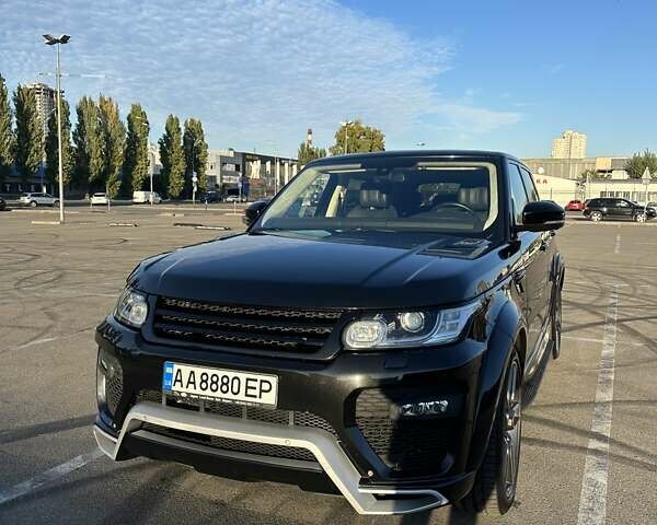 Чорний Ленд Ровер Range Rover Sport, об'ємом двигуна 5 л та пробігом 192 тис. км за 28500 $, фото 2 на Automoto.ua