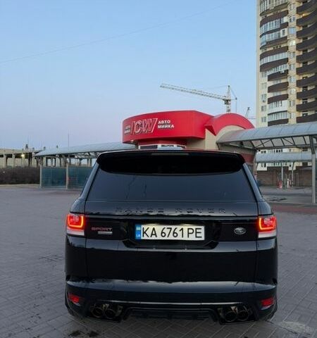 Чорний Ленд Ровер Range Rover Sport, об'ємом двигуна 5 л та пробігом 203 тис. км за 29999 $, фото 5 на Automoto.ua
