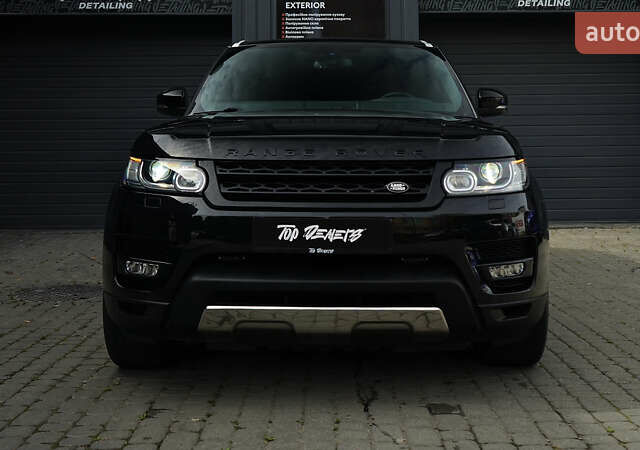 Чорний Ленд Ровер Range Rover Sport, об'ємом двигуна 5 л та пробігом 120 тис. км за 28999 $, фото 4 на Automoto.ua