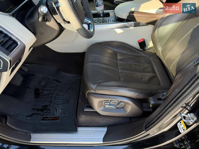 Чорний Ленд Ровер Range Rover Sport, об'ємом двигуна 5 л та пробігом 140 тис. км за 22300 $, фото 16 на Automoto.ua