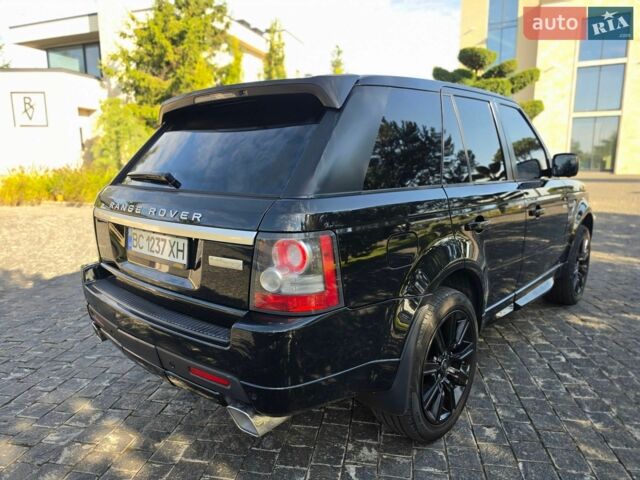 Чорний Ленд Ровер Range Rover Sport, об'ємом двигуна 3 л та пробігом 198 тис. км за 15600 $, фото 10 на Automoto.ua
