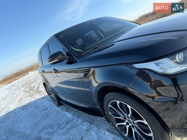 Чорний Ленд Ровер Range Rover Sport, об'ємом двигуна 5 л та пробігом 140 тис. км за 22300 $, фото 7 на Automoto.ua