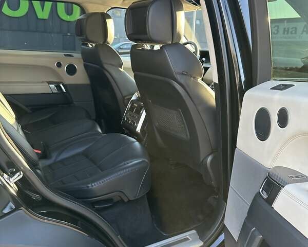 Чорний Ленд Ровер Range Rover Sport, об'ємом двигуна 5 л та пробігом 192 тис. км за 28500 $, фото 6 на Automoto.ua
