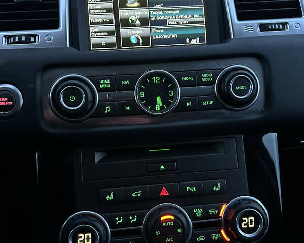 Черный Ленд Ровер Рендж Ровер Спорт, объемом двигателя 3 л и пробегом 192 тыс. км за 17300 $, фото 17 на Automoto.ua