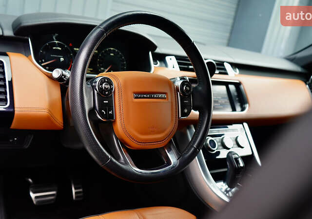 Чорний Ленд Ровер Range Rover Sport, об'ємом двигуна 5 л та пробігом 120 тис. км за 28999 $, фото 18 на Automoto.ua