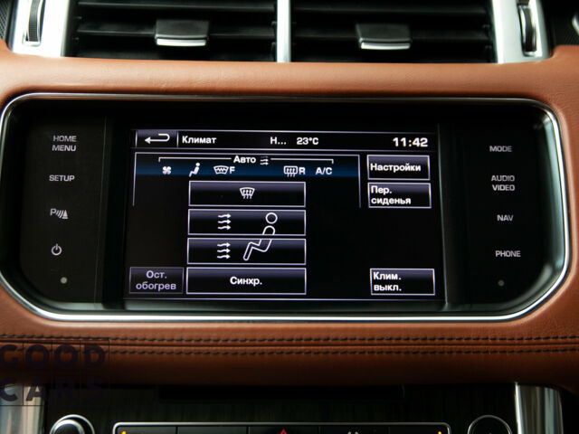 Чорний Ленд Ровер Range Rover Sport, об'ємом двигуна 3 л та пробігом 74 тис. км за 43500 $, фото 59 на Automoto.ua