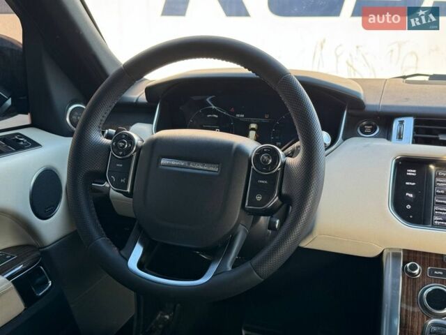 Чорний Ленд Ровер Range Rover Sport, об'ємом двигуна 5 л та пробігом 197 тис. км за 26990 $, фото 19 на Automoto.ua
