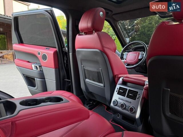 Чорний Ленд Ровер Range Rover Sport, об'ємом двигуна 5 л та пробігом 206 тис. км за 24900 $, фото 47 на Automoto.ua