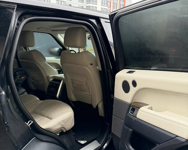 Черный Ленд Ровер Рендж Ровер Спорт, объемом двигателя 2.99 л и пробегом 222 тыс. км за 32000 $, фото 16 на Automoto.ua