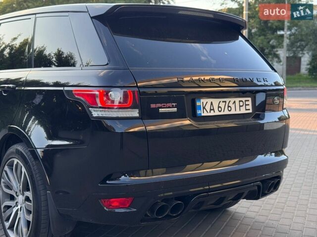 Чорний Ленд Ровер Range Rover Sport, об'ємом двигуна 5 л та пробігом 206 тис. км за 24900 $, фото 10 на Automoto.ua